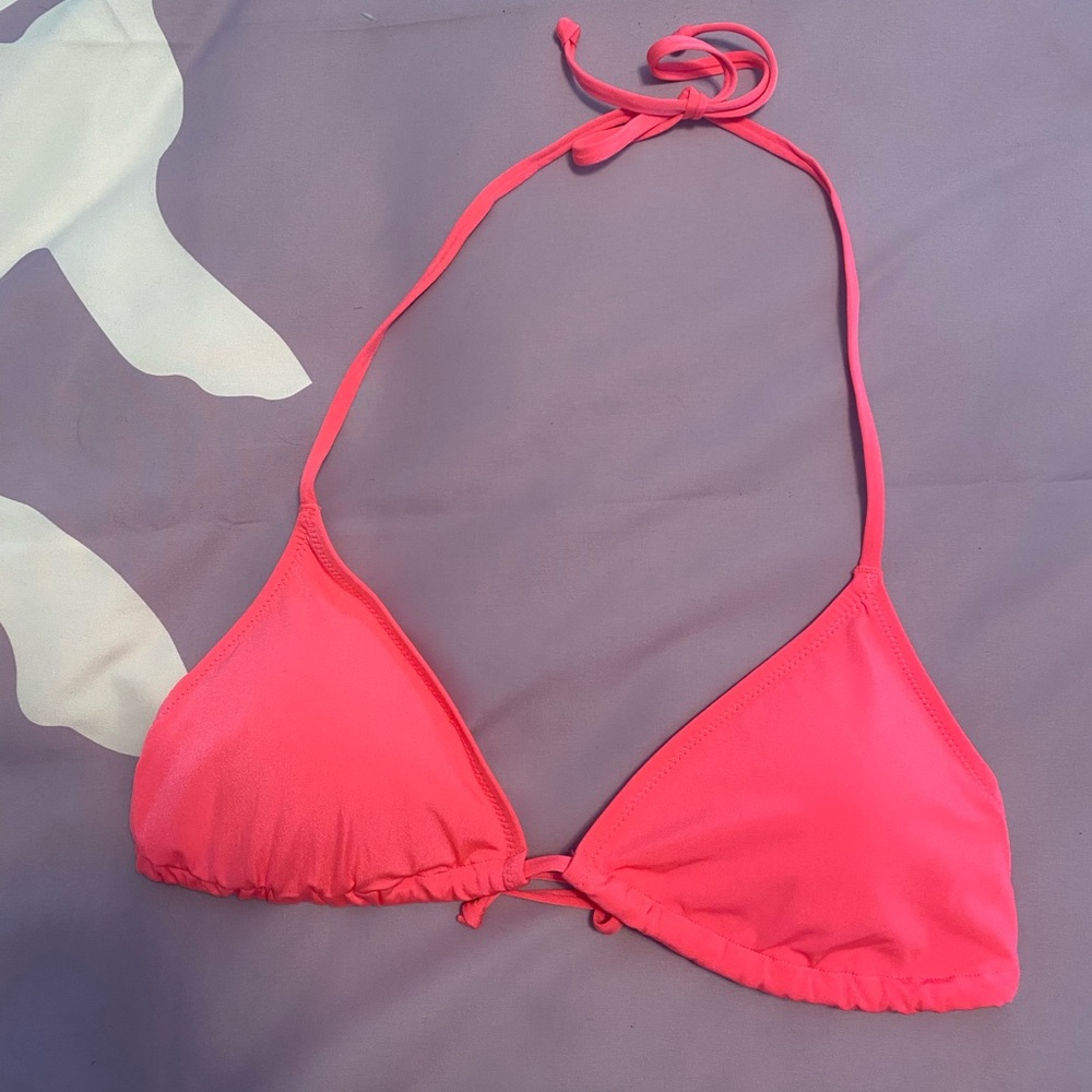 H&M string/triangle bikini top